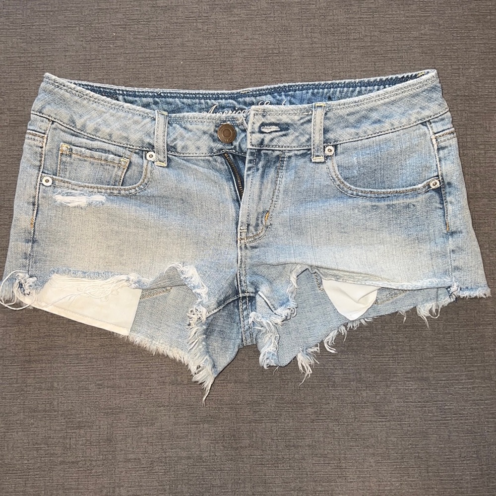 American Eagle ripped shorts